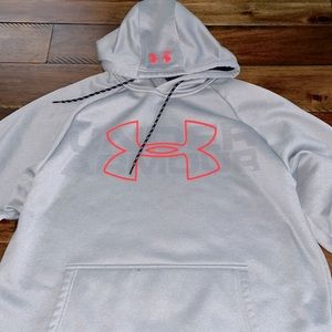 Under Armor adult medium grey hoodie